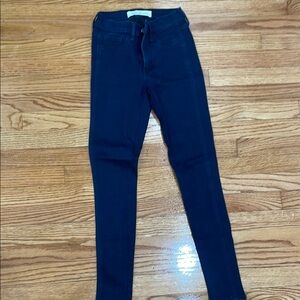 GAP Blue Skinny Jeans High-Rise Stretch